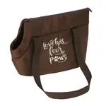 Akinu HUGS Taška Econ pro psy hnědá 25 x 40 x 30 cm