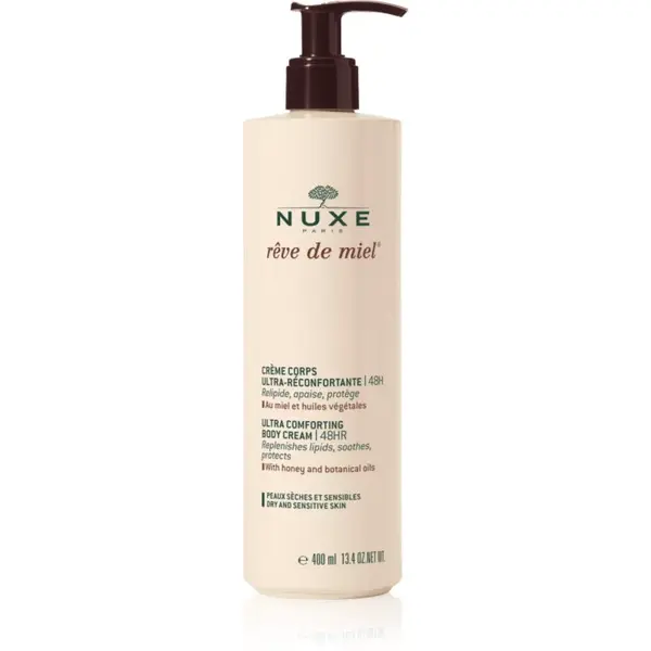 Nuxe Rêve de Miel Miel Ultra-Comforting Body Cream hydratační tělový krém s medem 400 ml
