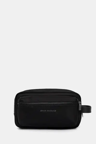 Kosmetická taška Armani Exchange černá barva, XM001654 AF17304