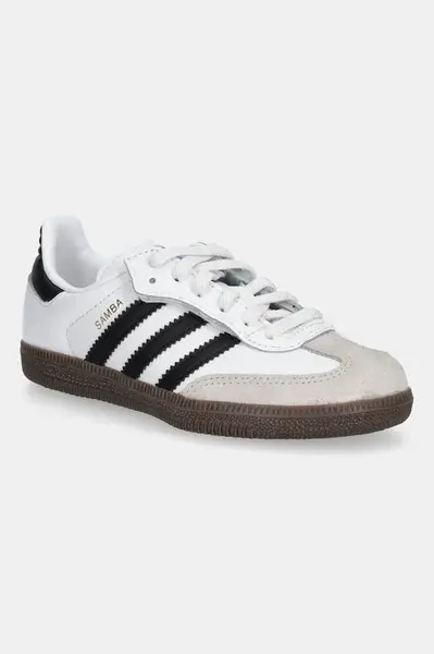 Dětské kožené tenisky adidas Originals SAMBA OG