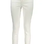 CALVIN KLEIN WOMEN'S DENIM JEANS WHITE