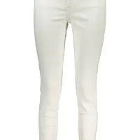 CALVIN KLEIN WOMEN'S DENIM JEANS WHITE