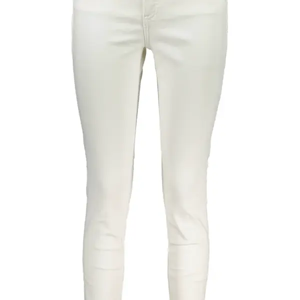 CALVIN KLEIN WOMEN'S DENIM JEANS WHITE