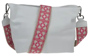 NovaKabelka.cz Batilda Bianca s přídavným popruhem V