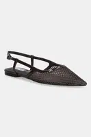 Baleríny Steve Madden Slingshot-M hnědá barva, s odkrytou patou, 11003838