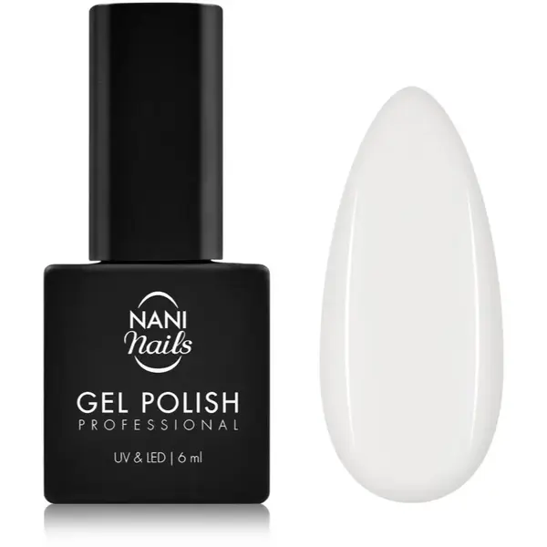 NaniNails NANI Professional gelový lak na nehty odstín Snowflake 6 ml