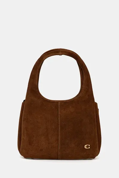Semišová kabelka Coach Lana