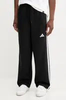Tepláky adidas Essentials pánské, černá barva, s aplikací, JM1770
