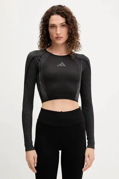 Tréninkové tričko s dlouhým rukávem adidas Performance POWER