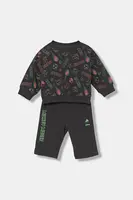 Dětská tepláková souprava adidas černá barva, JM0816