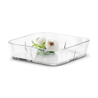 Žáruvzdorná miska Rosendahl Ovenproof 24 x 24 cm průhledná barva