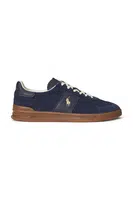 Kožené tenisky Polo Ralph Lauren Hrt Aera Pp tmavomodrá barva, 809973707002