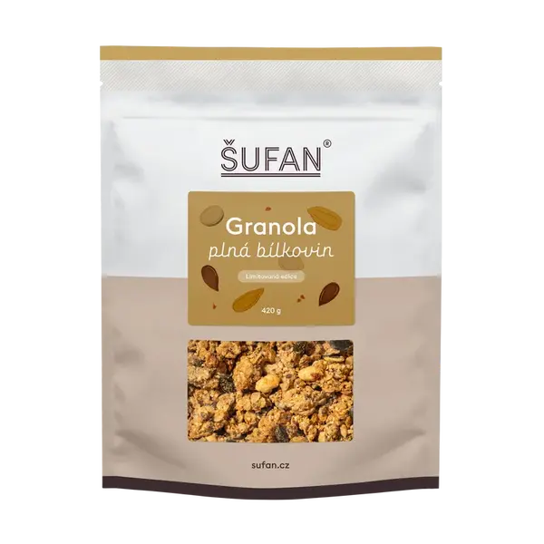 ŠUFAN Granola plná bílkovin 420 g