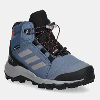 Dětské boty adidas TERREX TERREX MID GTX modrá barva, JI1355