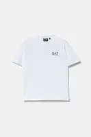 Dětské bavlněné tričko EA7 Emporio Armani