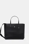 Kabelka Tommy Hilfiger černá barva, AW0AW17463