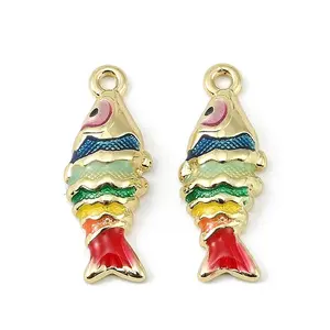 Alloy Enamel Pendants