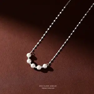 925 Sterling Silver Dapped Chain Necklaces