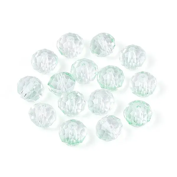 Baking Painted Transparent Glass Beads