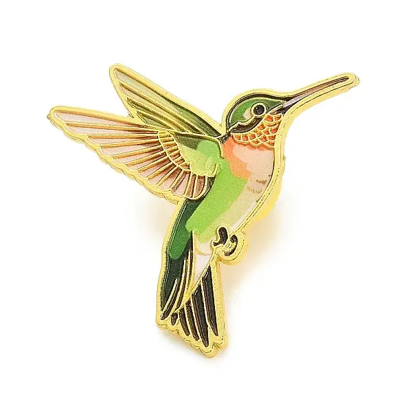 Hummingbird Enamel Pins