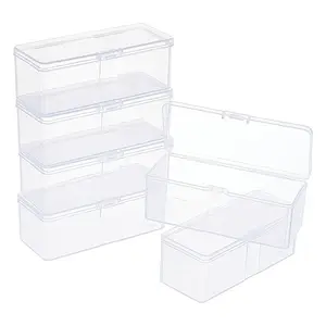 Transparent Plastic Bead Containers