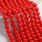 Painted Glass Bead Strands