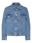 PIECES Prechodná bunda 'PCElma'  modrá denim