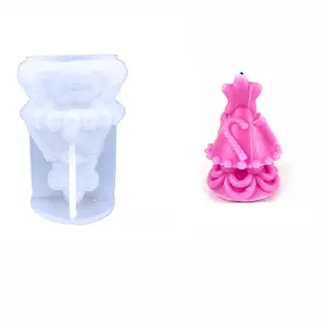 DIY Christmas Tree Food Grade Silicone Candle Molds
