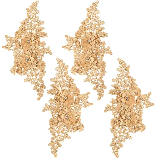 Polyester Embroidery Sequin Costume Accessories