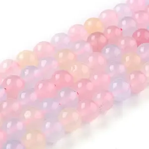 Natural White Jade Beads
