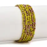 Electroplate Glass Beads Stradns
