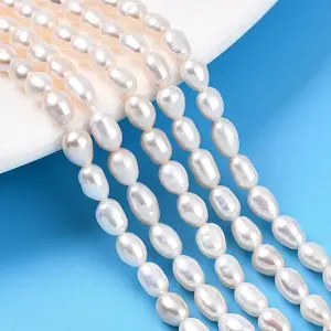 Natural Cultured Freshwater Pearl Beads Strands