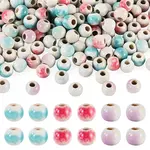 200Pcs Handmade Porcelain Beads
