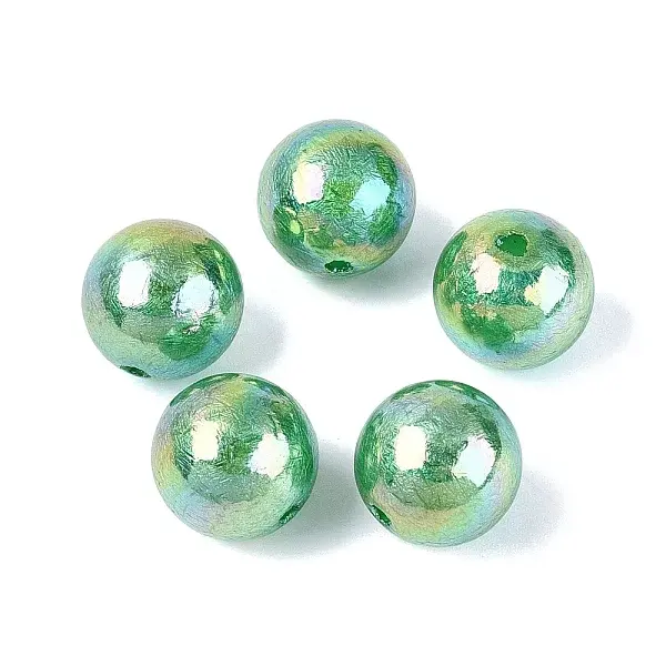 UV Plating Opaque Acrylic Beads