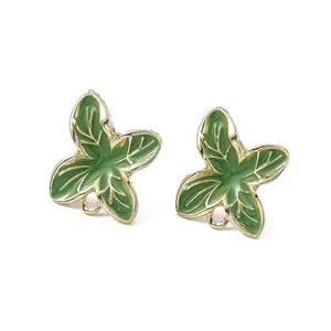 Alloy Enamel Stud Earring Finding