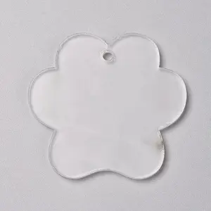 Transparent Blank Acrylic Pendants