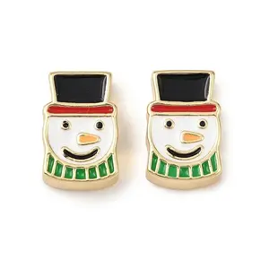 Brass Enamel Beads