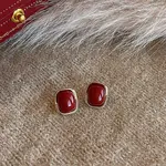 Alloy & Resin Clip-on Earrings