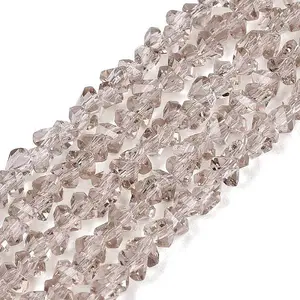 Transparent Glass Beads Strands