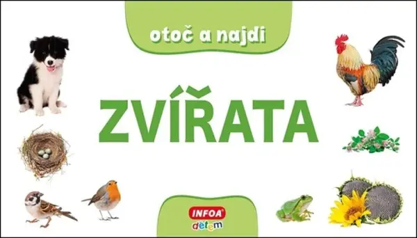 Otoč a najdi Zvířata