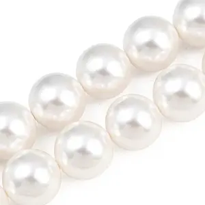 Shell Pearl Bead Strands