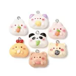 Animal Opaque Resin Pendants