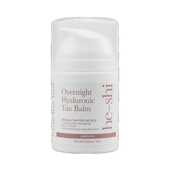 he-shi Overnight Hyaluronic Tan Balm samoopalovací noční balzám 50 ml