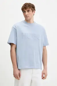 HUGO basic tričko pánské bavlněné Dinkee
