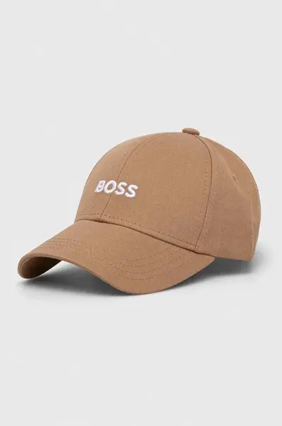 Bavlněná baseballová čepice BOSS Zed