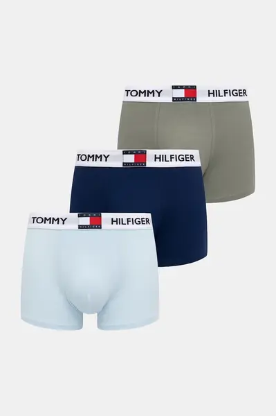 Tommy Hilfiger boxerky pánské bavlněné s elastanem 3-pack