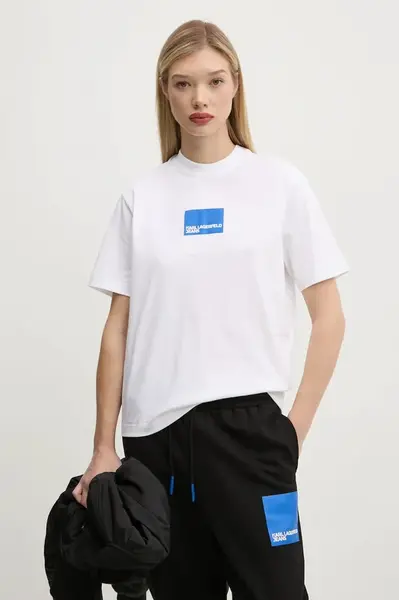 Bavlněné tričko Karl Lagerfeld Jeans
