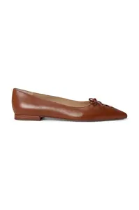 Lauren Ralph Lauren  baleríny kožené Londyn Lace Up