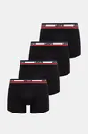 Levi's boxerky pánské bavlněné s elastanem 4-pack
