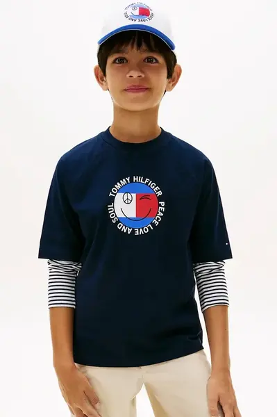 Tommy Hilfiger tričko dětské bavlněné